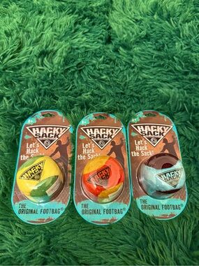 3 Hacky Sack Core PlayMonster Original Footbag Assorted Color